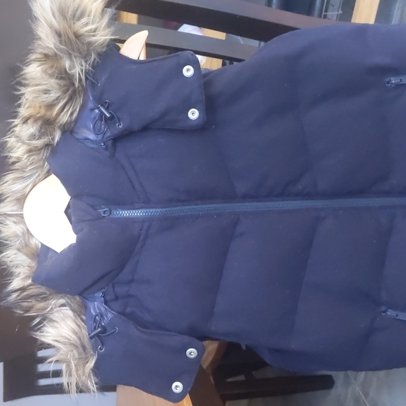 Gap Puffer Vest Navy Blue - Picture 1 of 11